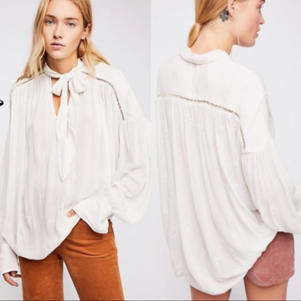 Free People Wishful Moments Blouse